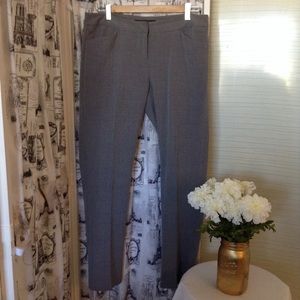 Amanda and Chelsea Grey Plaid Trousers